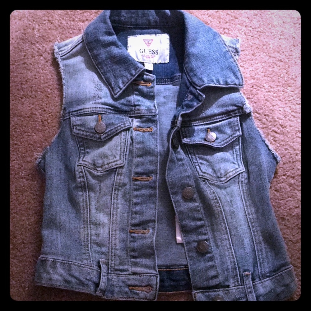 Guess denim vest